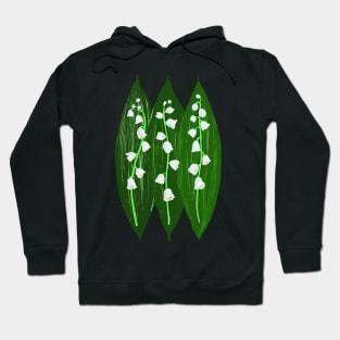 Leaves and lilies of the valley Hoodie